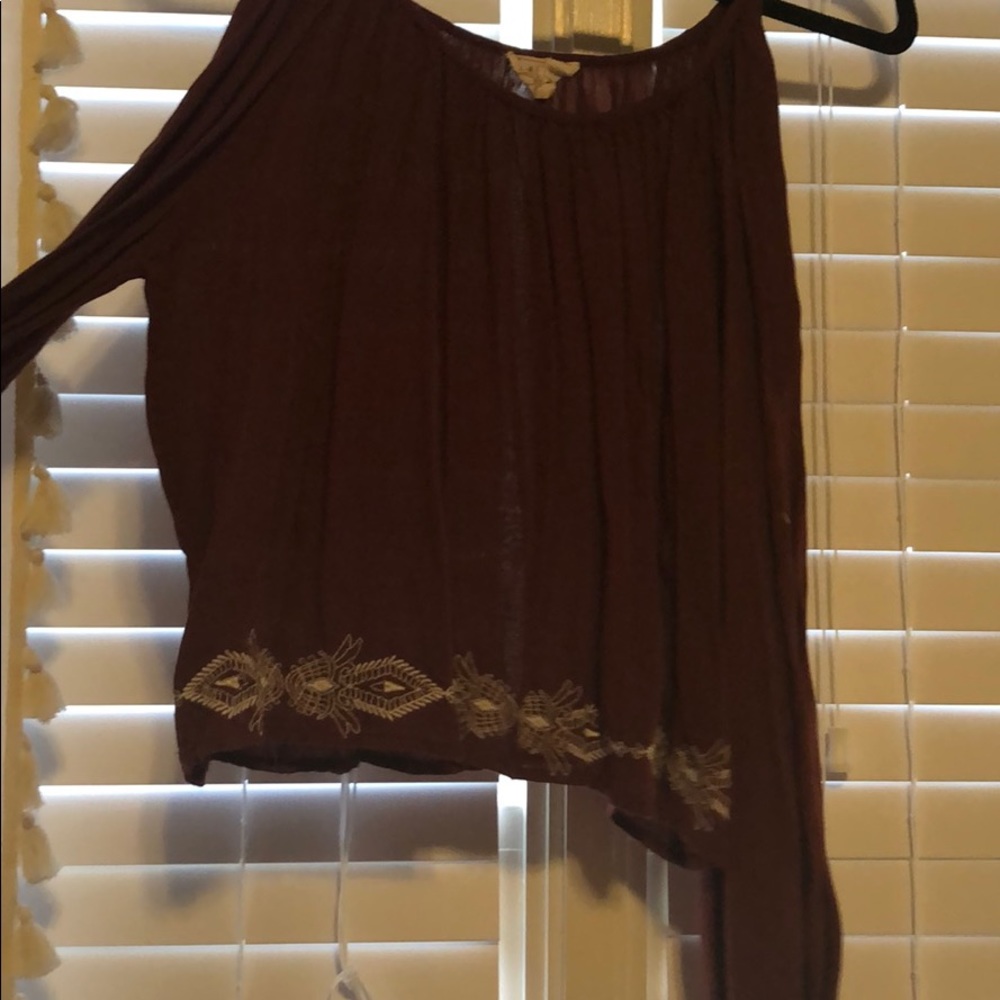 Cropped blouse